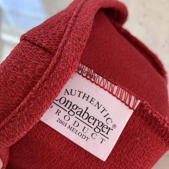 Longaberger 2003 Melody basket, liner, fabric liner - Picture 14 of 15